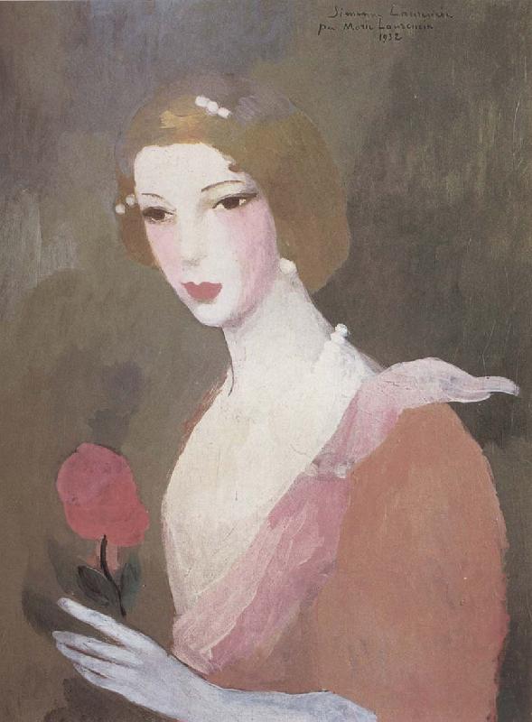 Marie Laurencin Portrait of Simon oil painting image
